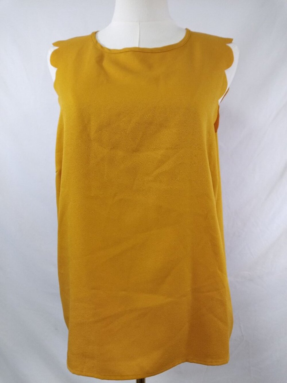 Shein Women's Gold ( Yellow) Tank Top Size Extra Large